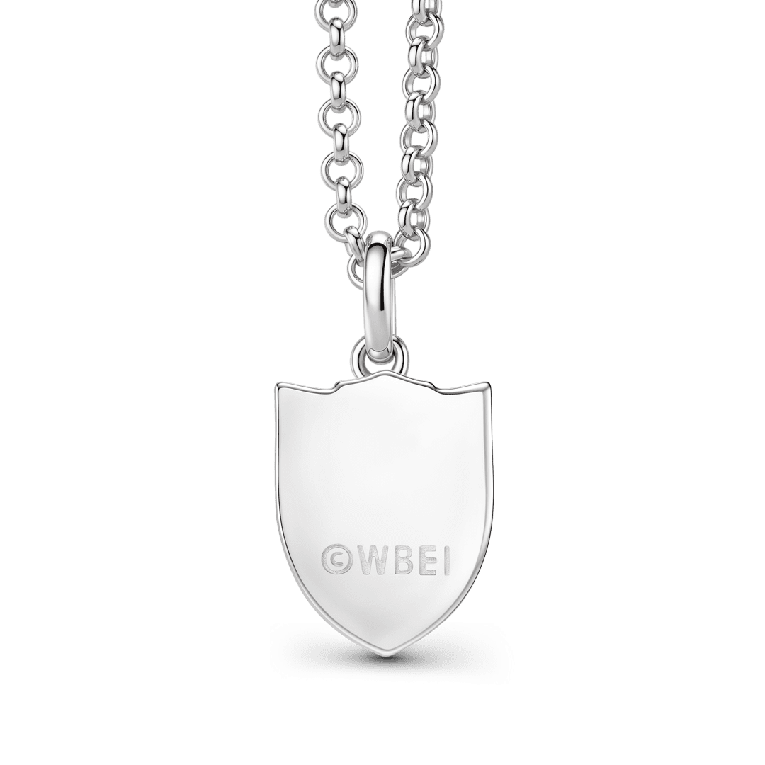 Gnoce Harry Potter Ravenclaw House Crest Eagle Silver‑Tone Pendant Necklace_4