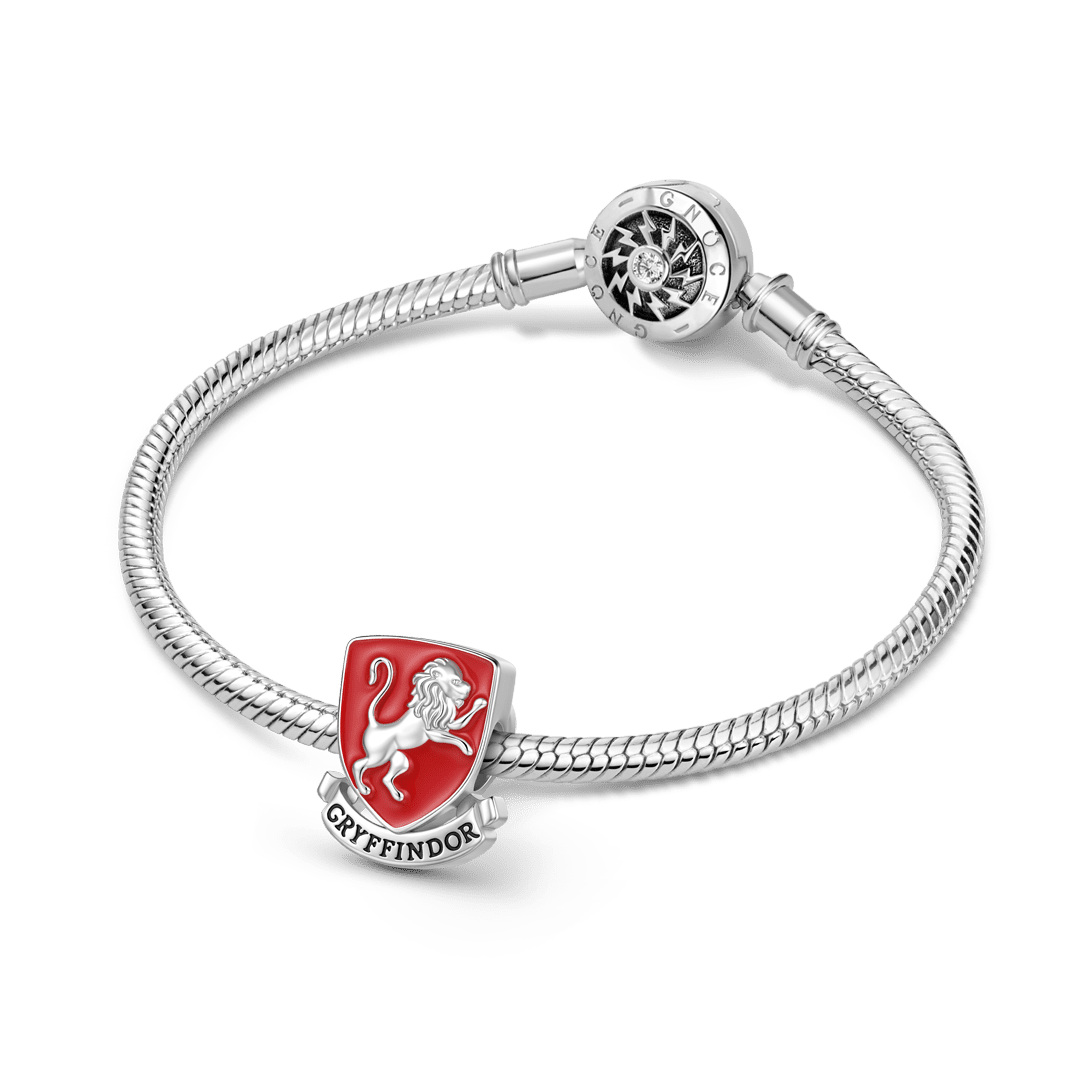 Gnoce Harry Potter Gryffindor House Crest Lion Photo Custom Bead_4
