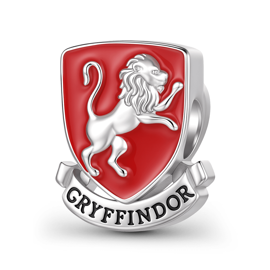 Gnoce Harry Potter Gryffindor House Crest Lion Photo Custom Bead_1