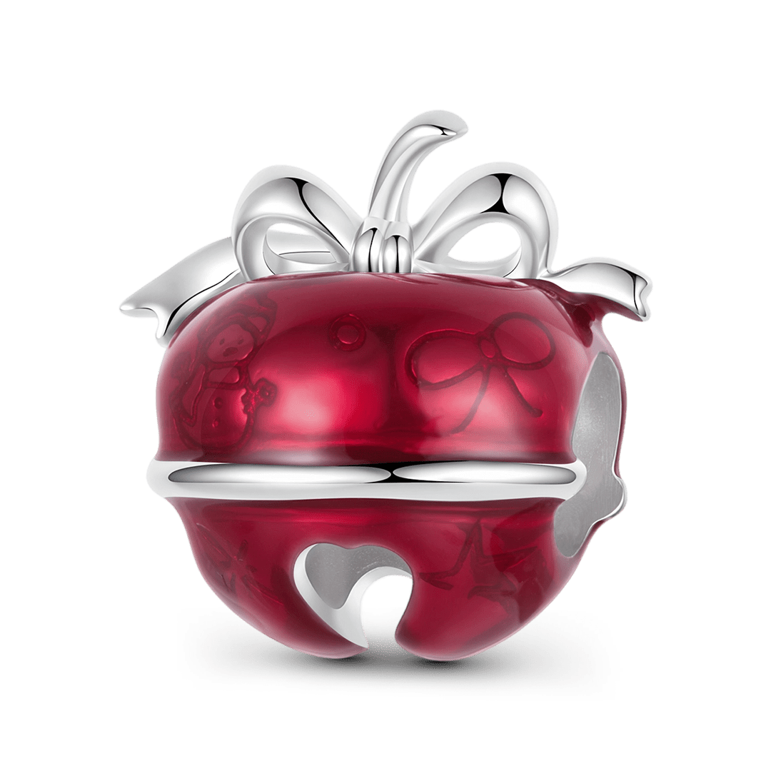 Gnoce Red Apple Pattern Bead Charm_5