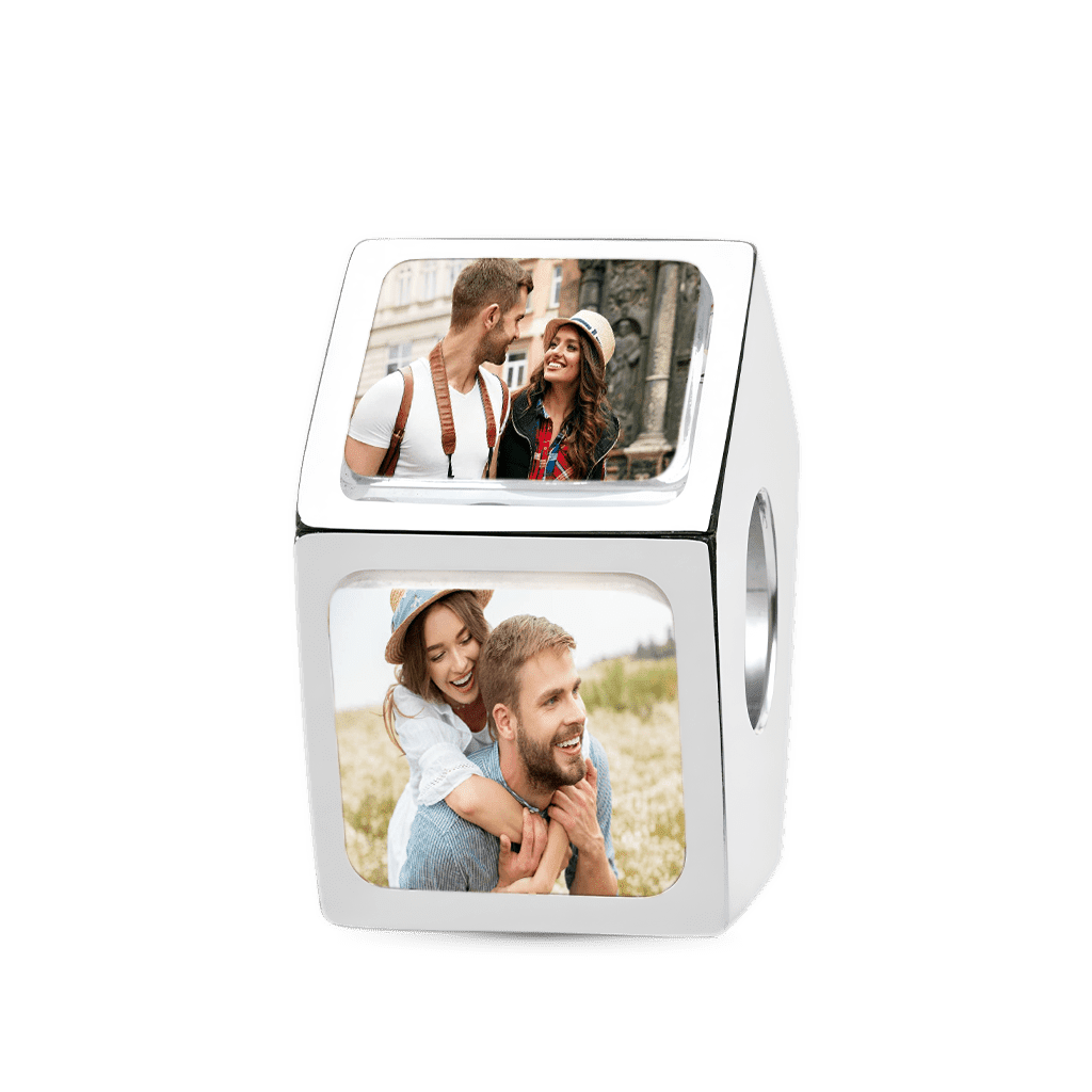 Gnoce Multi-sided Photo Custom Charm Bead Environmental Copper_5