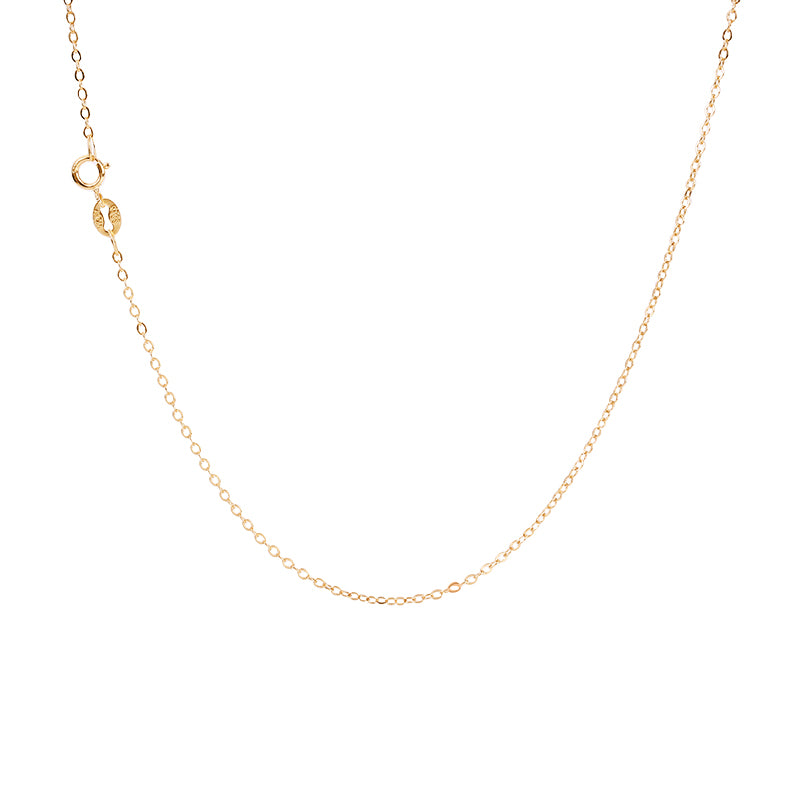 Gnoce "Chain of Love" 925 Sterling Silver Basic Chain Can Adding A Pendant Or Charm Cable Chain Silver Neckalce_2